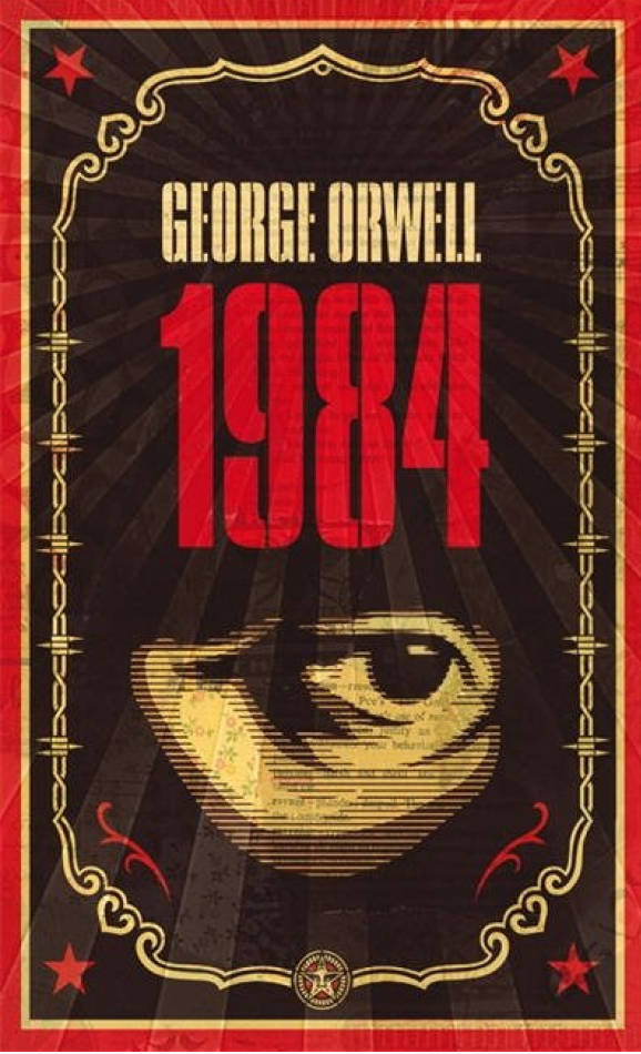 orwell 1984 book cover - privacywe mullvad vpn raid
